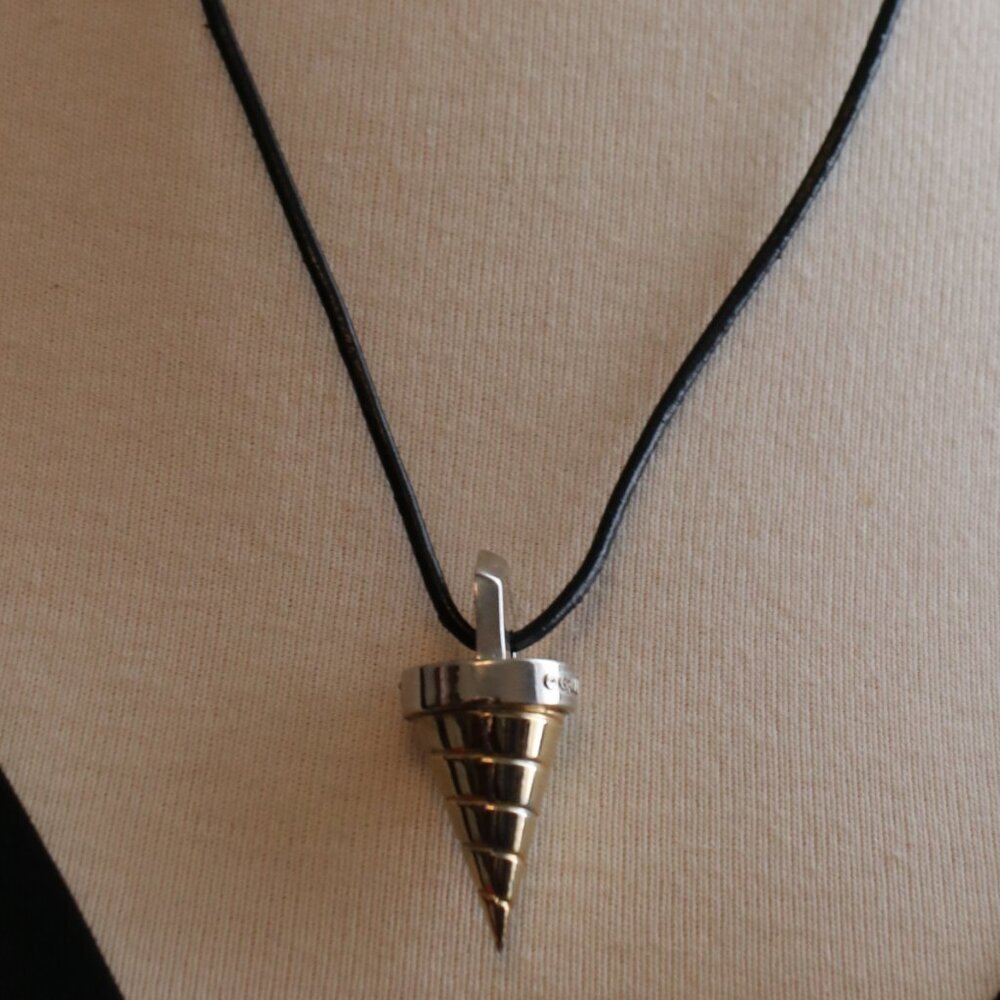 Anime Tengen Toppa Gurren Lagann Core Drill 18" Necklace